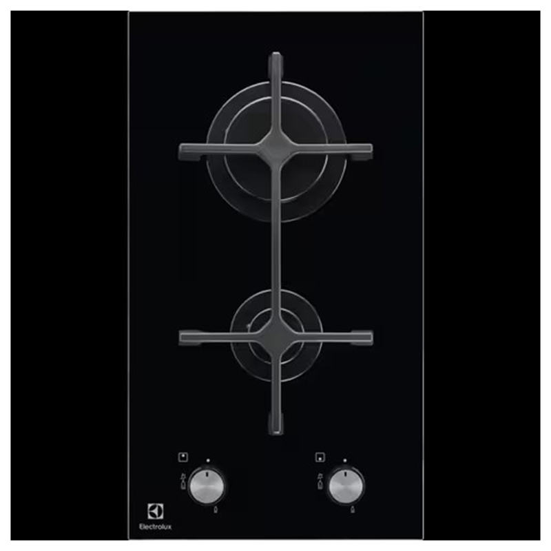 Варочная поверхность газовая EGC3322NVK 30см черный Electrolux