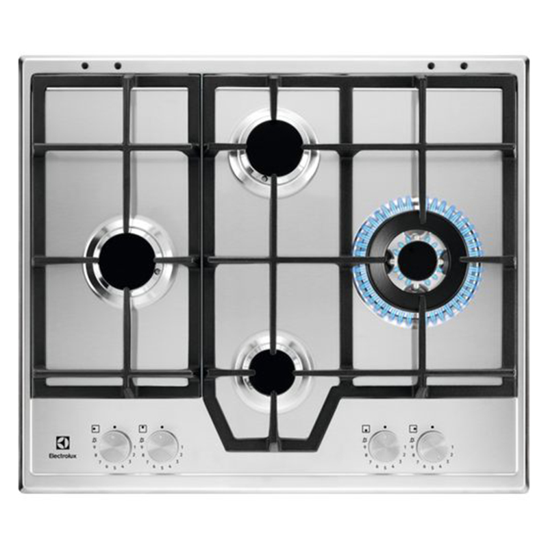 Варильна поверхня газова KGS64562SX 60см нерж. сталь Electrolux Варильна поверхня газова KGS64562SX 60см нерж. сталь Electrolux