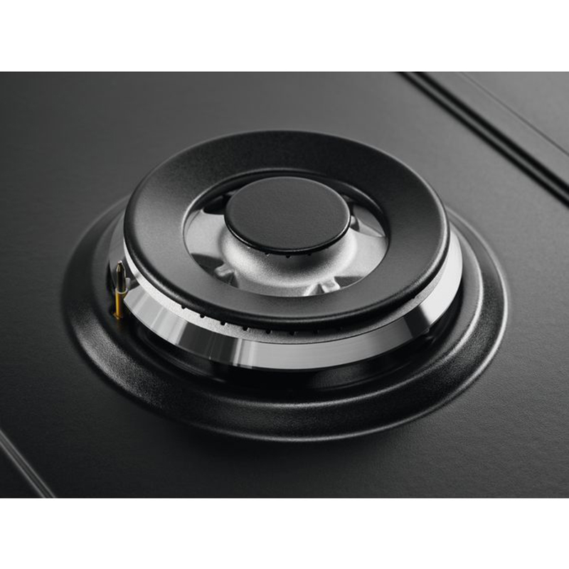 Варочная поверхность газовая KGS6436RK 60см черный матовый Electrolux Варочная поверхность газовая KGS6436RK 60см черный матовый Electrolux