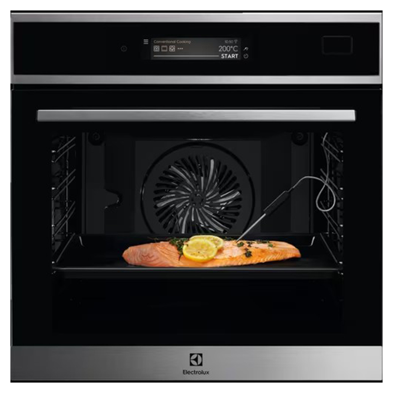 Духовой шкаф EOC9P31WX черный/нерж. сталь Electrolux