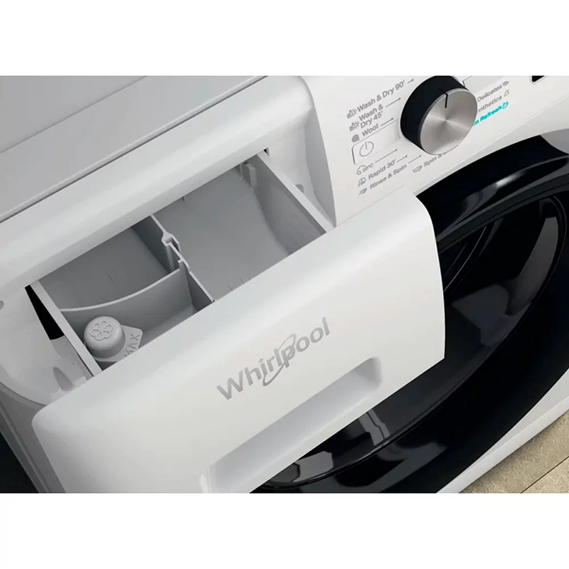 Прально-сушильна машина FFWDB976258BVUA білий Whirlpool Прально-сушильна машина FFWDB976258BVUA білий Whirlpool