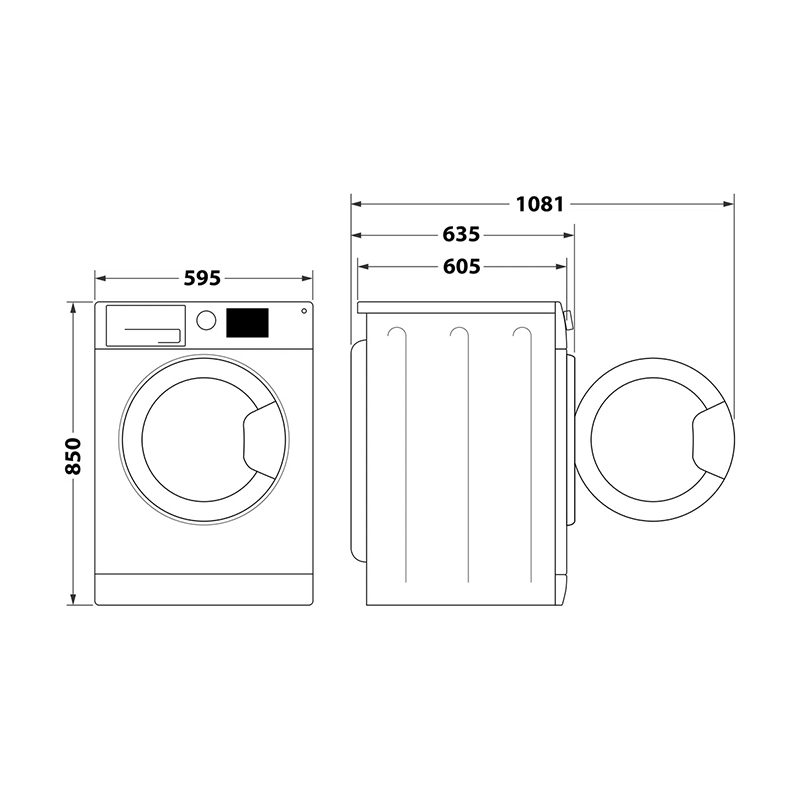 Прально-сушильна машина FFWDB976258BVUA білий Whirlpool Прально-сушильна машина FFWDB976258BVUA білий Whirlpool