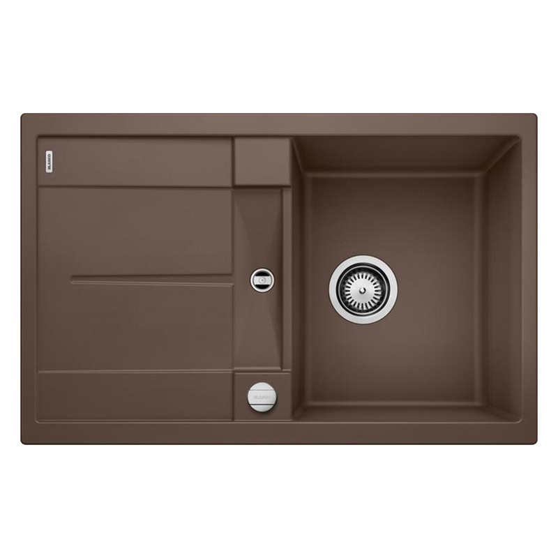 Мойка METRA 45 S SILGRANIT (мпс./врезная) кофе BLANCO (515038) Мойка METRA 45 S SILGRANIT (мпс./врезная) кофе BLANCO (515038)