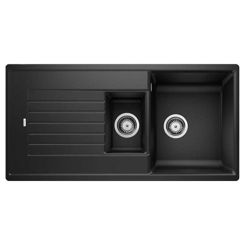 Мойка ZIA 6 S SILGRANIT (мпс./врезная) черный BLANCO (526021)