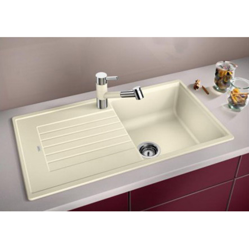 Мойка ZIA 5 S SILGRANIT (мпс./врезная) белый BLANCO (520515)