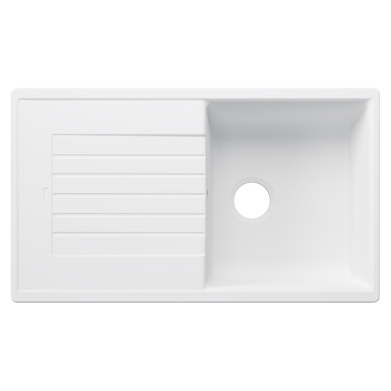 Мойка ZIA 5 S SILGRANIT (мпс./врезная) нежный белый BLANCO (527204)
