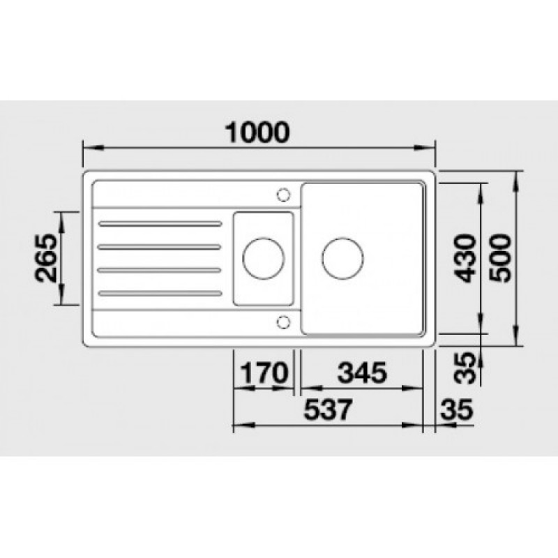 Мойка LEGRA 6 S SILGRANIT антрацит BLANCO (522207) Мойка LEGRA 6 S SILGRANIT антрацит BLANCO (522207)