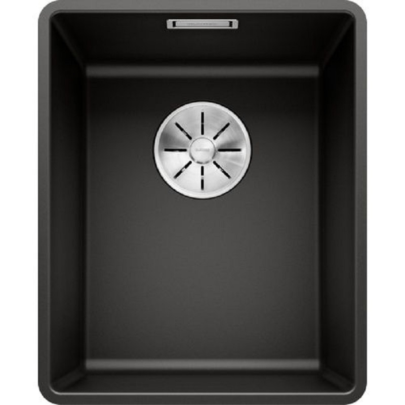 Мойка SUBLINE 320-F SILGRANIT (в уровень) черный BLANCO (525982) Мойка SUBLINE 320-F SILGRANIT (в уровень) черный BLANCO (525982)