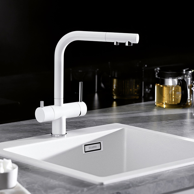 Смеситель FONTAS II белый BLANCO (523134) Смеситель FONTAS II белый BLANCO (523134)
