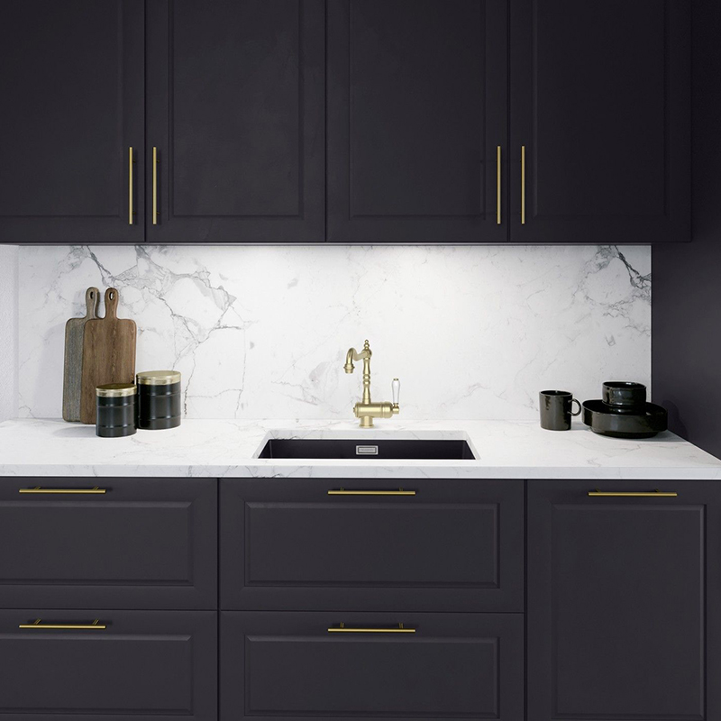 Змішувач TRADON satin gold BLANCO (526688) Змішувач TRADON satin gold BLANCO (526688)