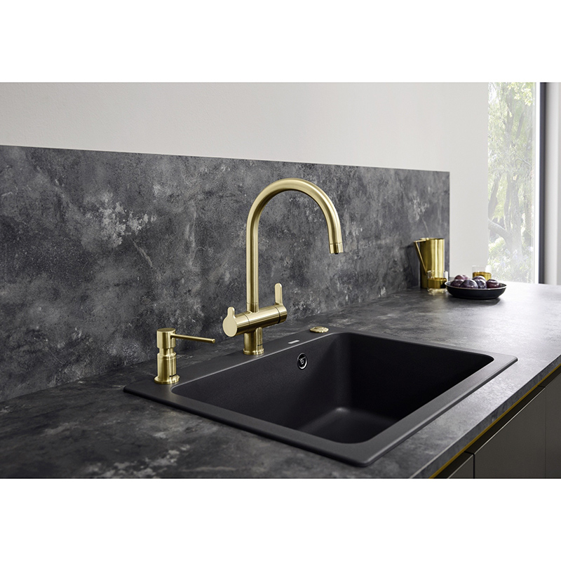 Дозатор LATO satin gold BLANCO (526699) Дозатор LATO satin gold BLANCO (526699)