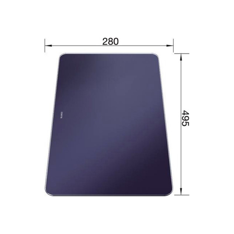 Дошка для обробки 495 х 280 мм BLANCO (232846)