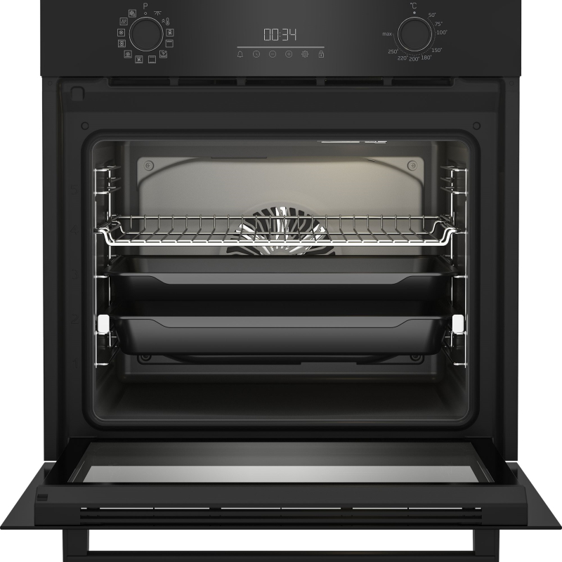 Духовой шкаф черный BBIR17300BCS Beko