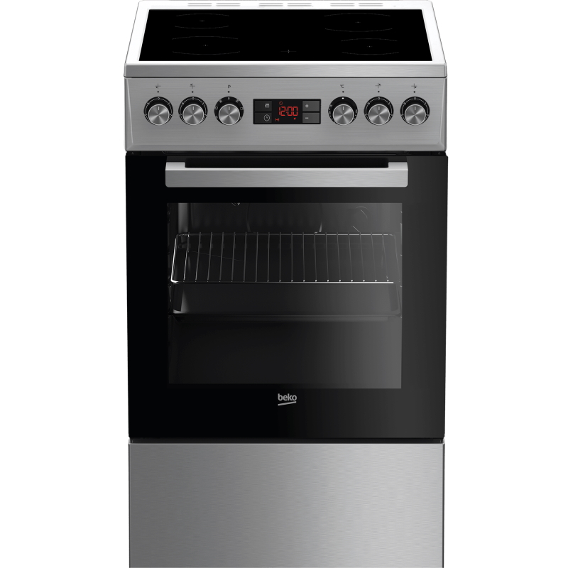 Плита електрична 50см нерж. сталь FSM57300GX Beko Плита електрична 50см нерж. сталь FSM57300GX Beko