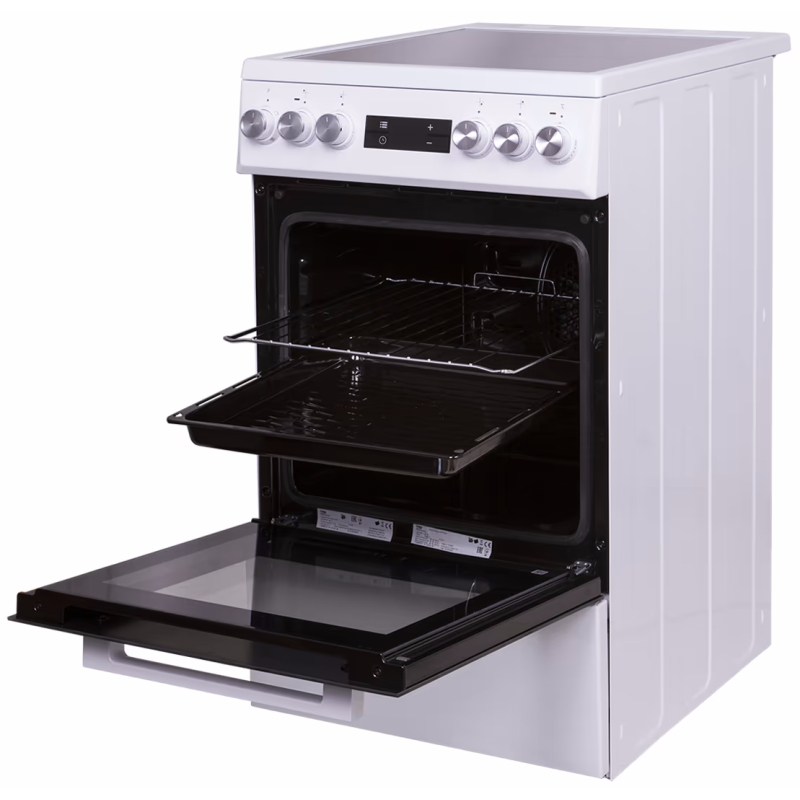 Плита електрична 50см біла FSM57300GW Beko Плита електрична 50см біла FSM57300GW Beko