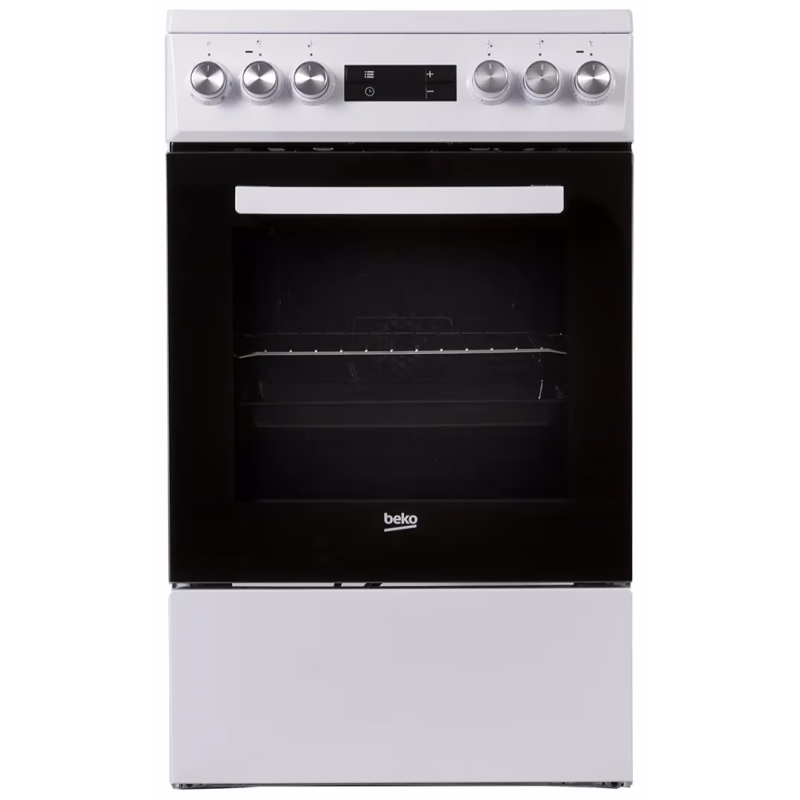 Плита електрична 50см біла FSM57300GW Beko Плита електрична 50см біла FSM57300GW Beko