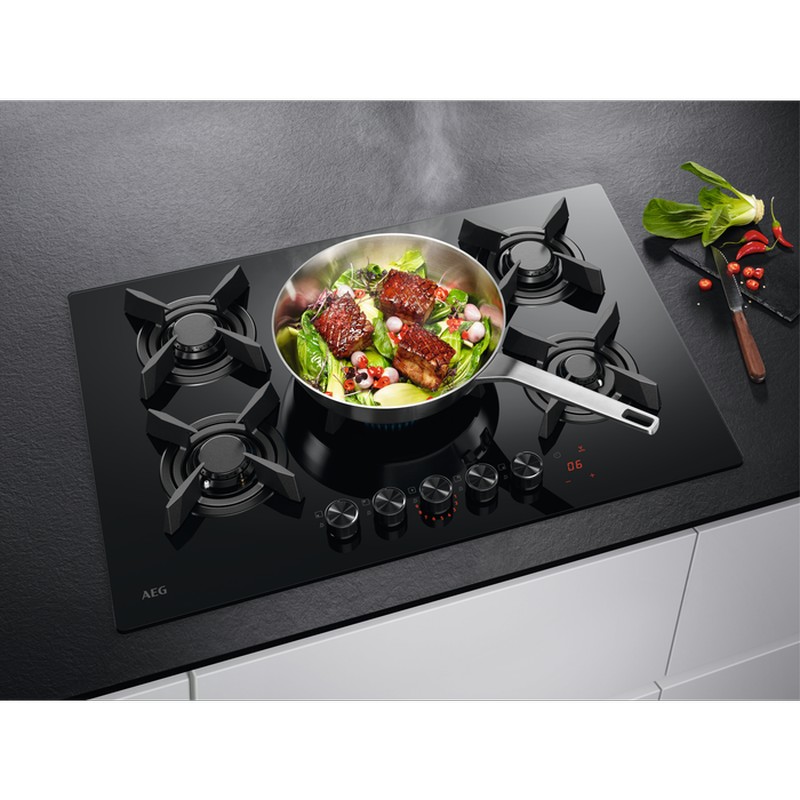 Газовая поверхность HKB75453NB Hob2Hood AEG