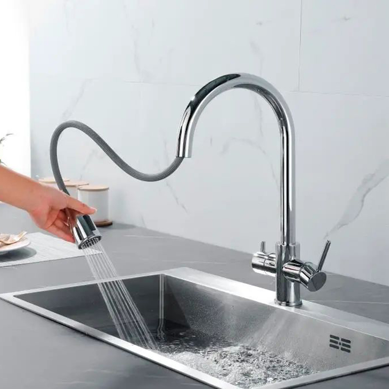 Змішувач комбінований FKM 3122 Inox Fabiano Змішувач комбінований FKM 3122 Inox Fabiano