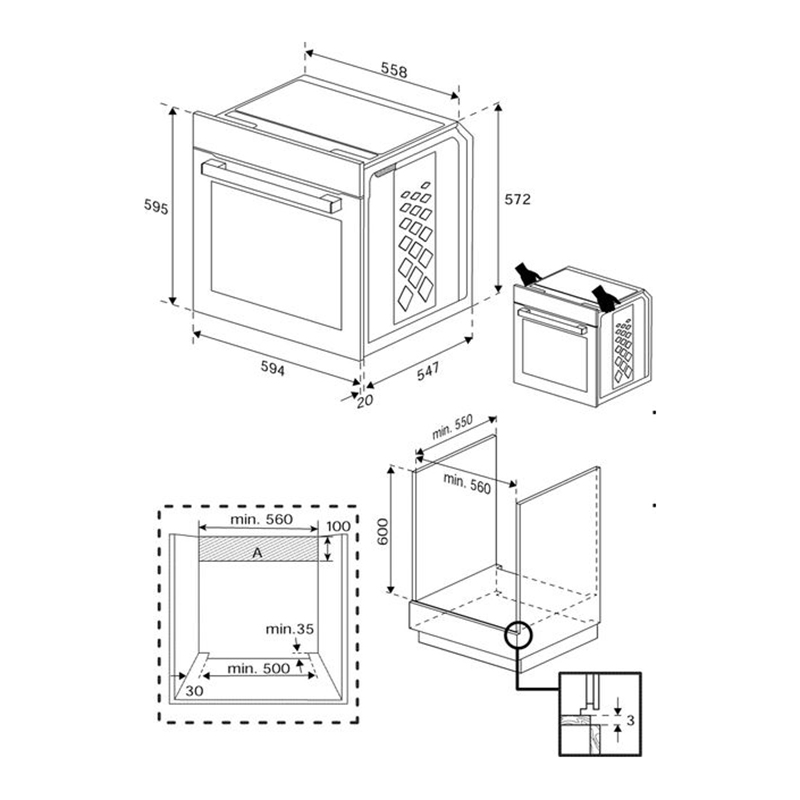 Духова шафа BBIMM13400XCSW Beko