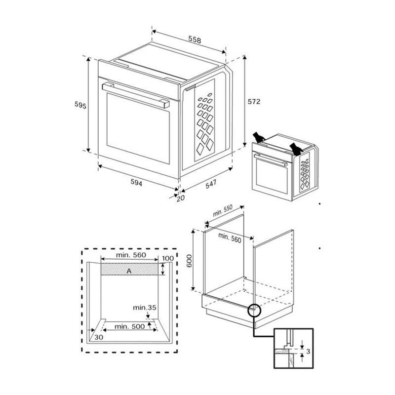 Духова шафа BBVM13400XDS Beko
