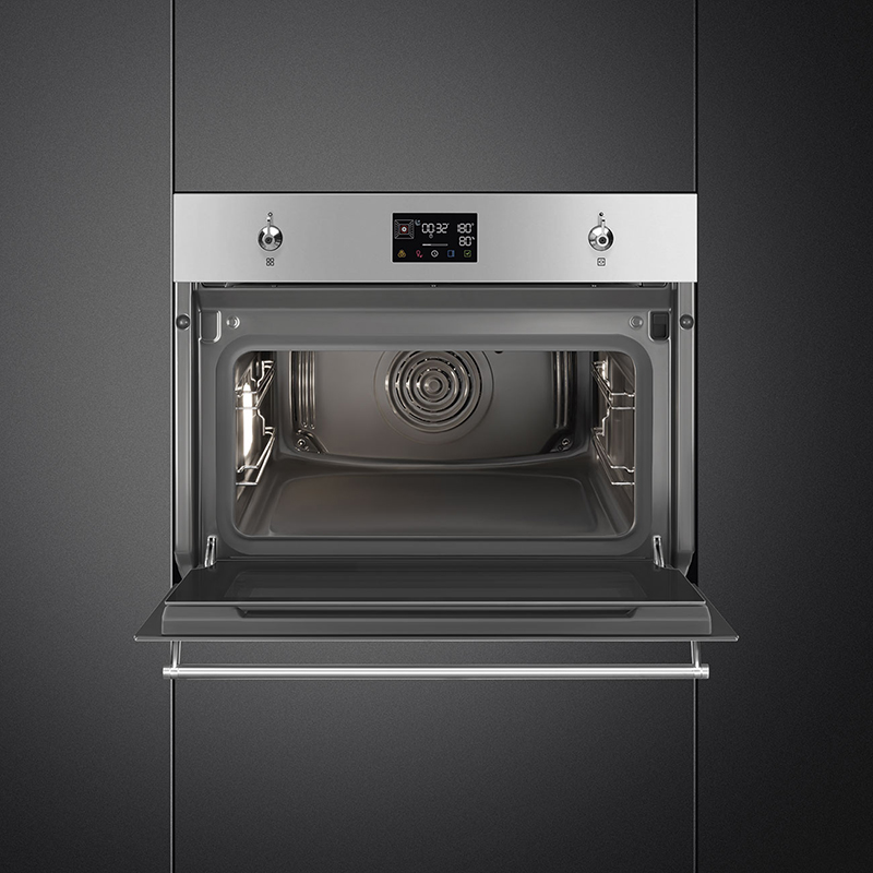 Духовой шкаф с паром SO4302S3X Smeg