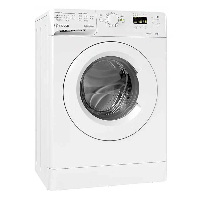 Стиральная машина фронтальная OMTWSA51052WEU белая Indesit