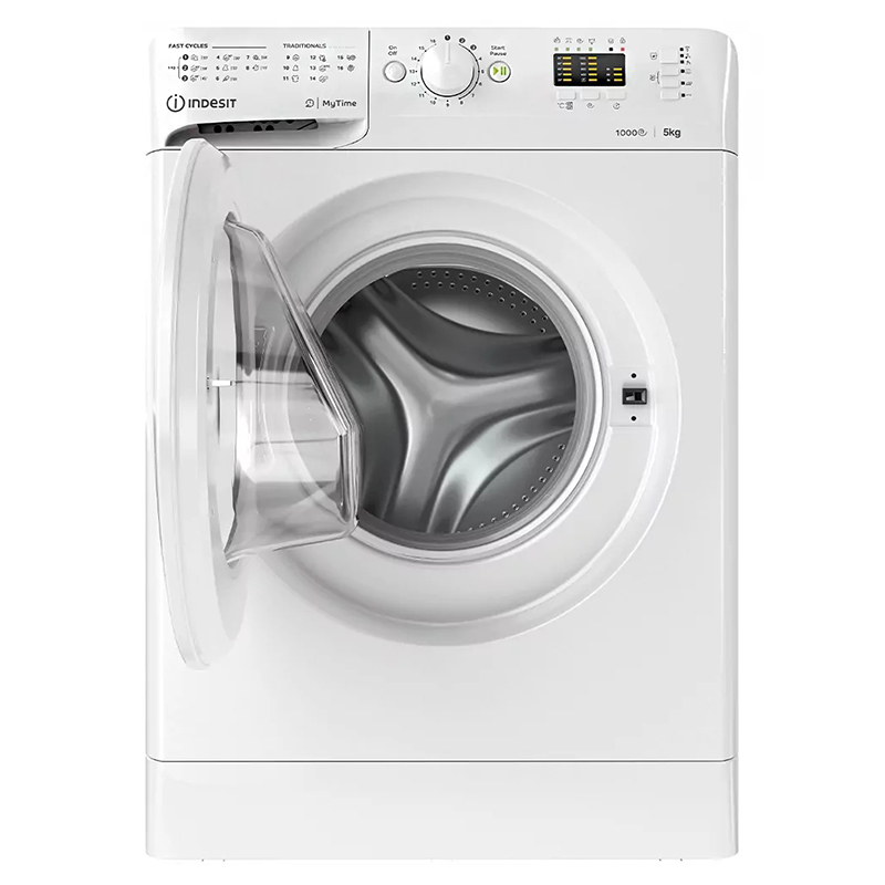 Стиральная машина фронтальная OMTWSA51052WEU белая Indesit