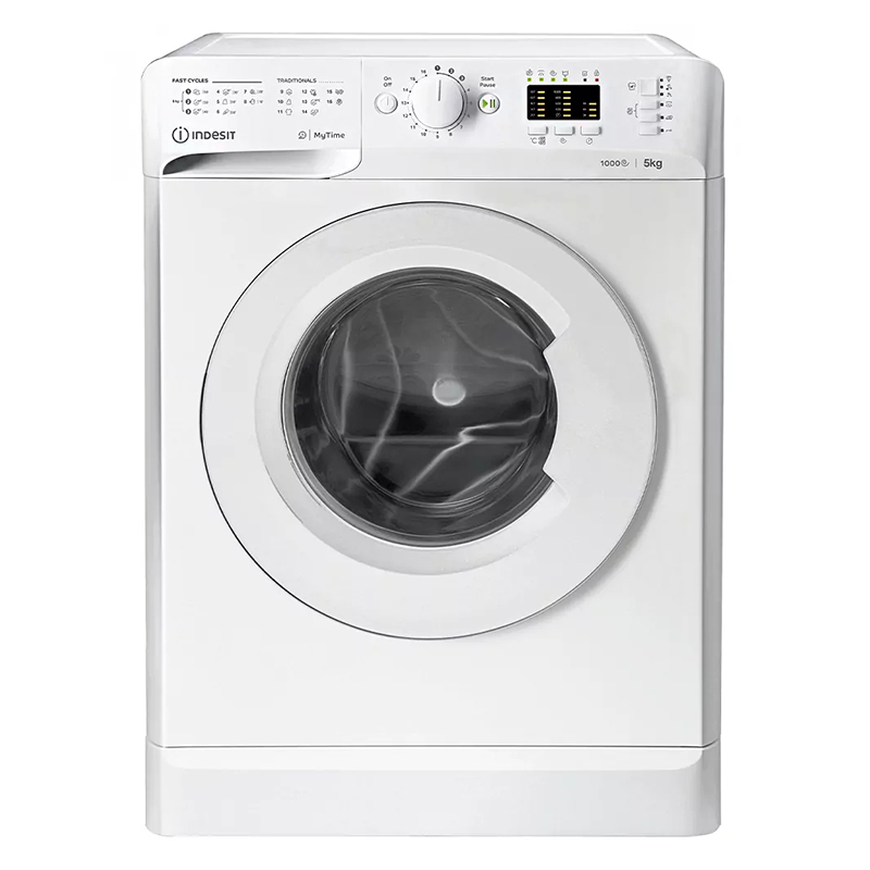 Стиральная машина фронтальная OMTWSA51052WEU белая Indesit