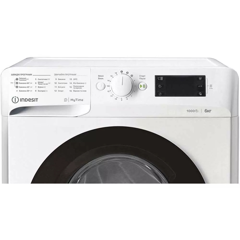 Стиральная машина фронтальная OMTWSE61051WKUA белая Indesit Стиральная машина фронтальная OMTWSE61051WKUA белая Indesit