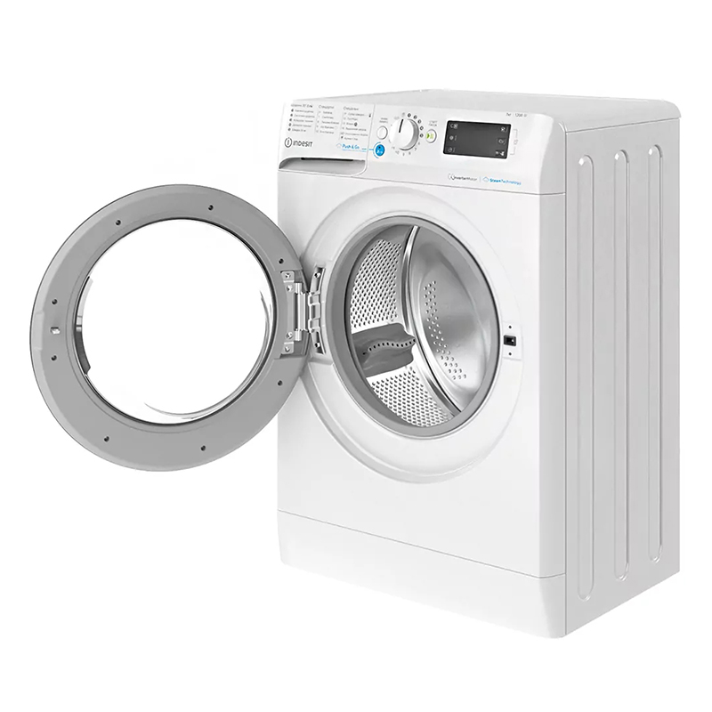 Пральна машина фронтальна BWSE71293XWBVUA біла Indesit