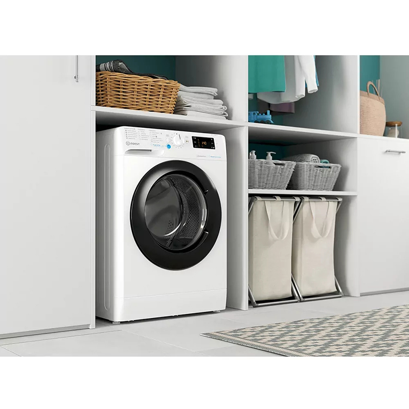 Пральна машина фронтальна BWSE71293XWBVUA біла Indesit