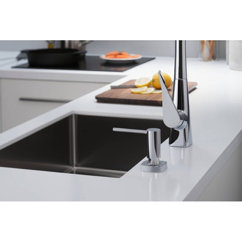 Дозатор для миючих засобів A71 500мл хром Hansgrohe (40468000) Дозатор для миючих засобів A71 500мл хром Hansgrohe (40468000)