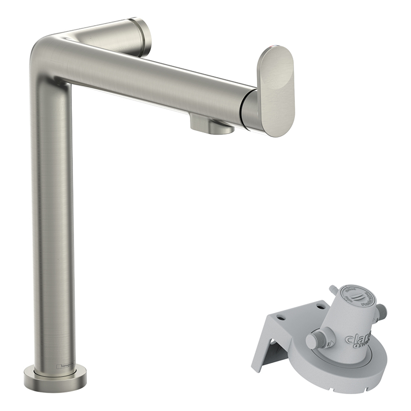 Змішувач для кухні Aqittura M91 FilterSystem 240 під сталь Hansgrohe (76804800) Змішувач для кухні Aqittura M91 FilterSystem 240 під сталь Hansgrohe (76804800)