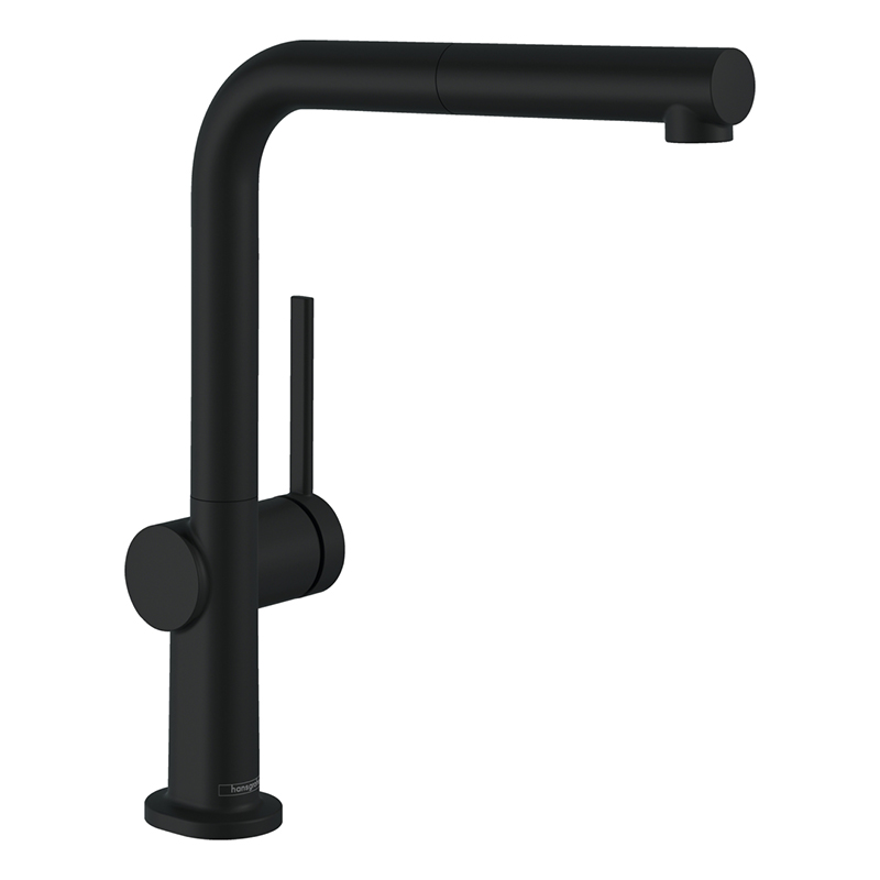Смеситель для кухни Talis M54 KM270s Box (в/ш) черный матовый Hansgrohe (72809670)