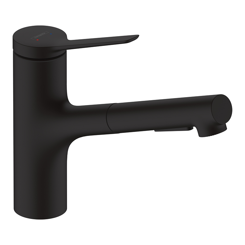 Смеситель для кухни Zesis M33 KM150s Box lite (в/ш) черный матовый Hansgrohe (74803670)