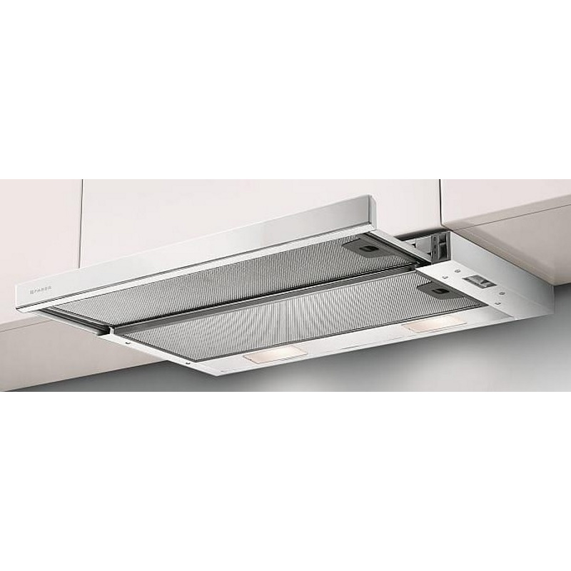 Вытяжка телескопическая Flexa Ng Glass W A60, белый Faber (315.0635.107)