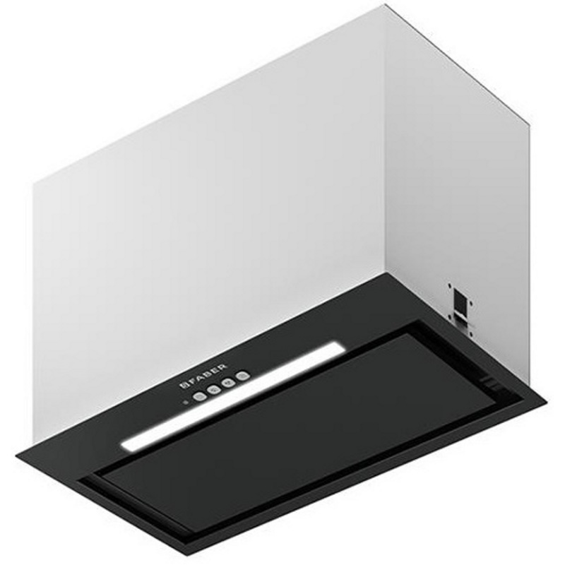 Вытяжка встраиваемая Inka Lux Evo Bk Matt A52, черный матовый Faber (305.0665.355)