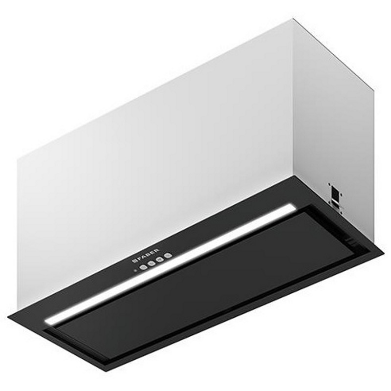 Вытяжка встраиваемая Inka Lux Evo Bk Matt A70, черный матовый Faber (305.0665.356)