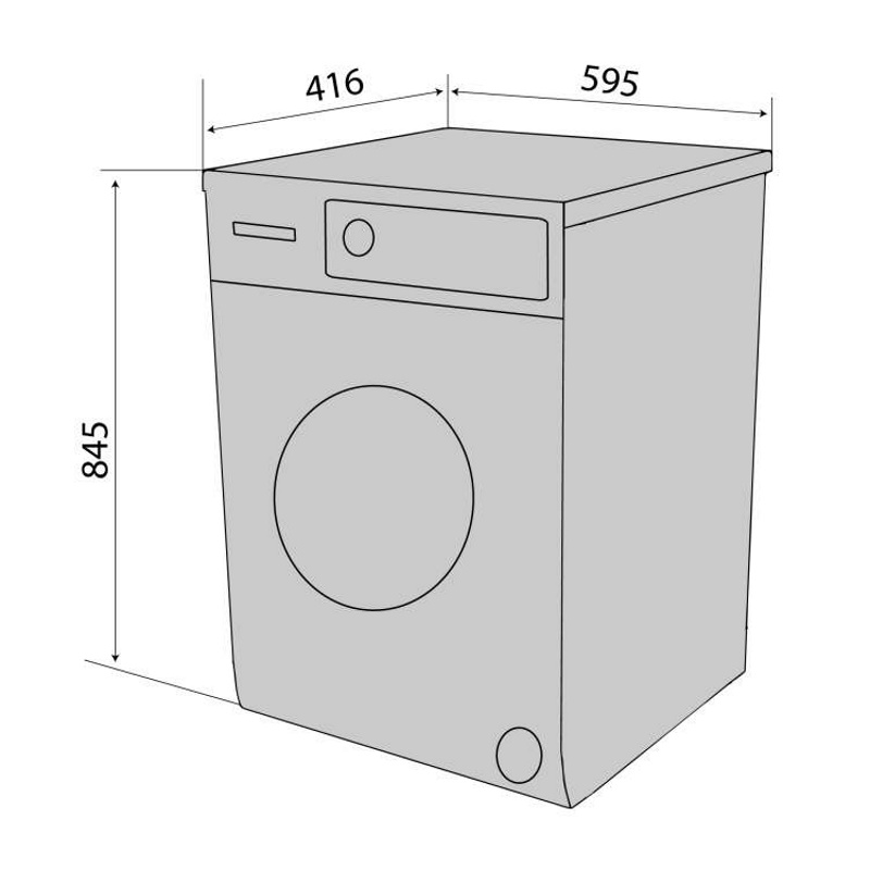 Пральна машина WM 1042 6 T3 VENTOLUX
