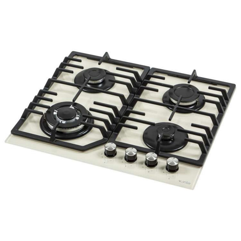 Газова варильна поверхня HSF640-W3G CESBT (IVORY) VENTOLUX