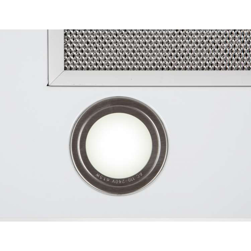 Вбудована витяжка PUNTO 52 WH (950) PB  VENTOLUX