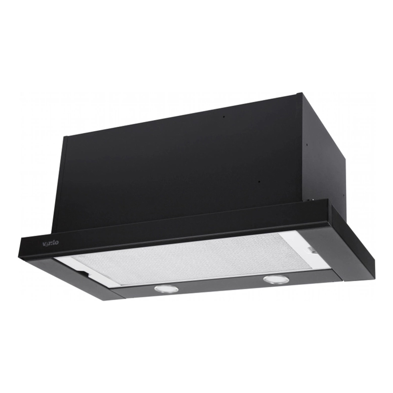 Телескопічна витяжка GARDA 60 BK (1300) SMD LED VENTOLUX Телескопічна витяжка GARDA 60 BK (1300) SMD LED VENTOLUX