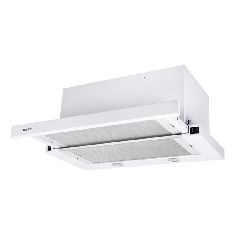 Телескопічна витяжка GARDA 60 WH (1300) SMD LED VENTOLUX