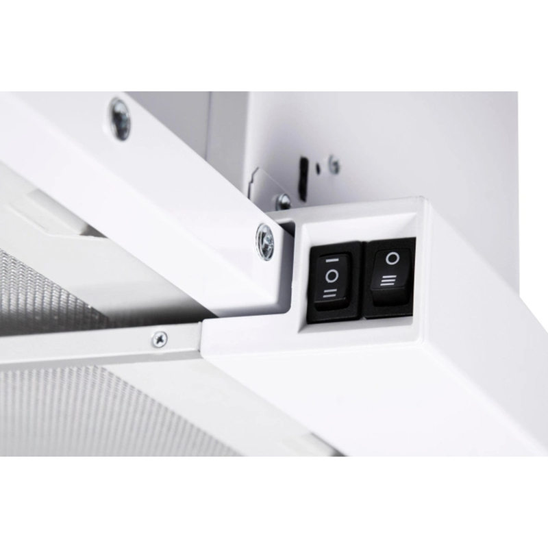 Телескопічна витяжка GARDA 60 WH (1300) SMD LED VENTOLUX