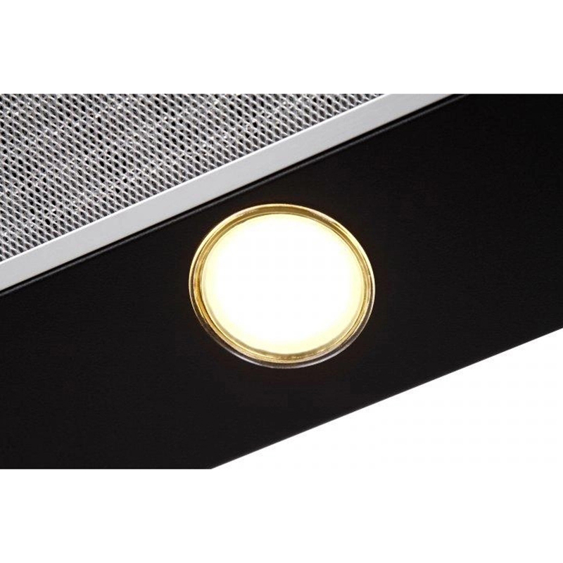 Телескопічна витяжка GARDA 60 BK (1100) SMD LED VENTOLUX