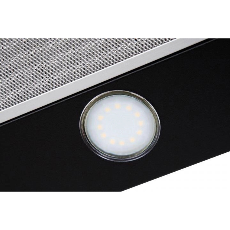 Телескопічна витяжка GARDA 60 BK (1100) SMD LED VENTOLUX
