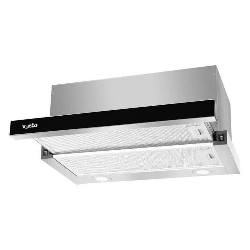 Телескопічна витяжка GARDA 60 BG (1100) LED VENTOLUX