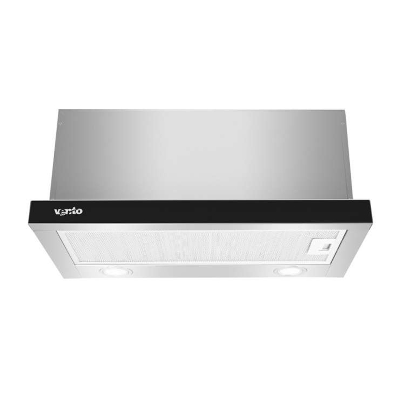 Телескопічна витяжка GARDA 60 BG (1100) LED VENTOLUX