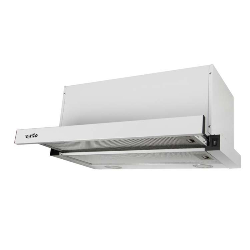 Телескопічна витяжка GARDA 60 WH (1100) LED VENTOLUX Телескопічна витяжка GARDA 60 WH (1100) LED VENTOLUX
