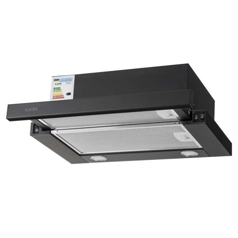 Телескопічна витяжка GARDA 50 BK (750) SMD LED VENTOLUX Телескопічна витяжка GARDA 50 BK (750) SMD LED VENTOLUX